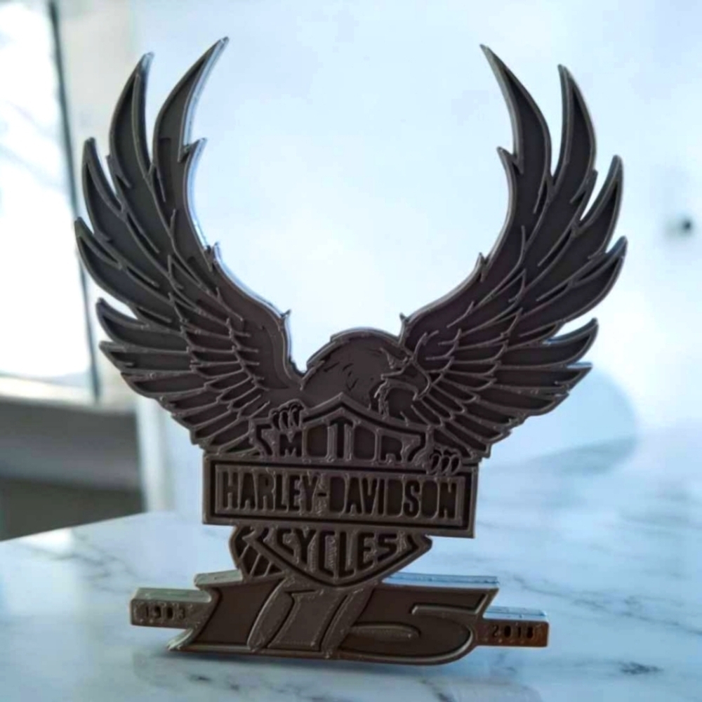 3D Printed Harley-Davidson Decoration